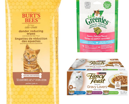 Cat Products cover photo collage