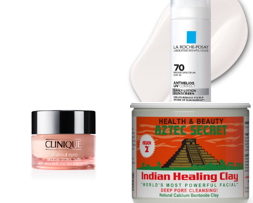 How I take care of my skin/ Skincare cover photo collage