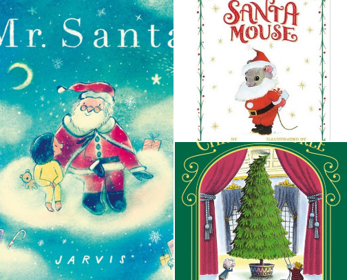 Children's Christmas Books and Media cover photo collage