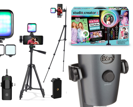 📸 Content Creator Kit (Beginner-Friendly) cover photo collage