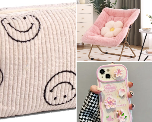 Online shopping recommendation cover photo collage