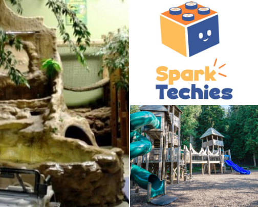 Fun and affordable birthday location for kids on London, Ontario cover photo collage