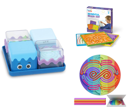 Calm Down Bin Essentials cover photo collage