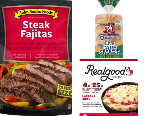 Tasty meal ideas and ingredients with good macros cover photo collage