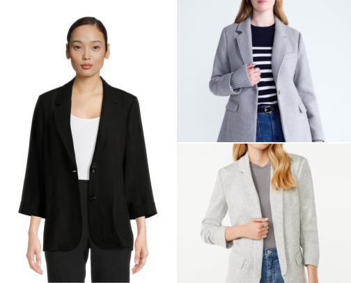 How I Tricked Everyone Into Thinking I'm Put Together With One Oversized Blazer cover photo collage