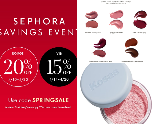 What I’m repurchasing during the Sephora sale!! cover photo collage