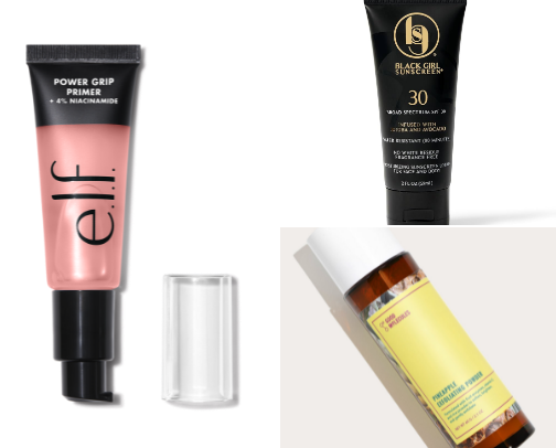 Beauty and Skin cover photo collage