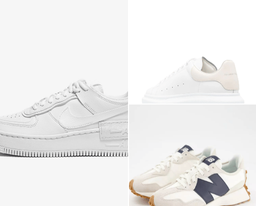 Sneakers cover photo collage