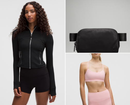 My Lululemon Faves cover photo collage