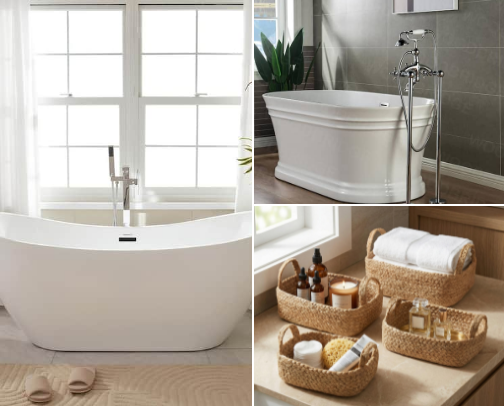 Bath time cover photo collage