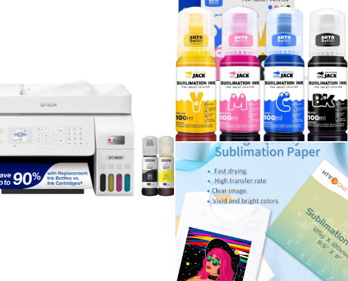 Sublimation cover photo collage