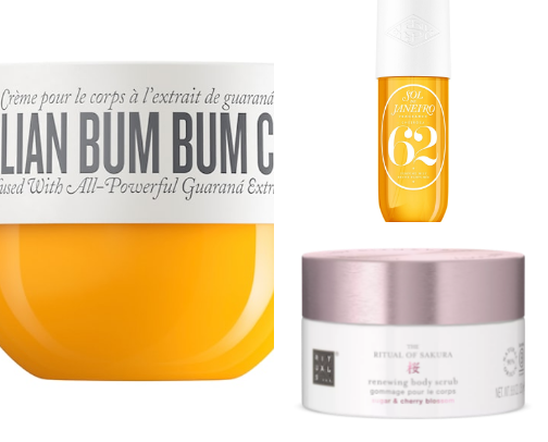 Body care products that every woman should have! cover photo collage