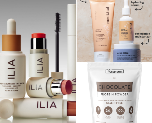 My favorite beauty recs cover photo collage