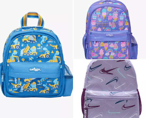 Stylish children's bag cover photo collage