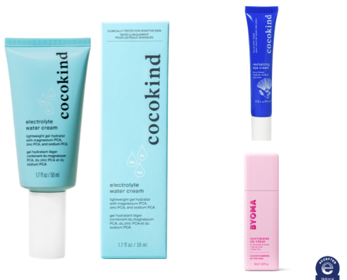 Affordable skincare for textured combo skin (with dry patches and occasional eczema flare ups) cover photo collage