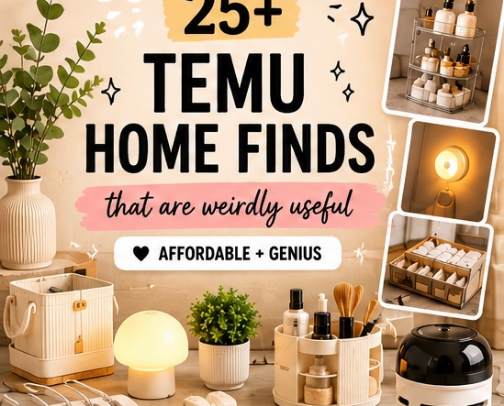 🏠 Temu Home Finds That Are Weirdly Useful cover photo collage