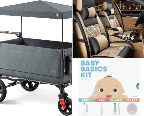 popular baby items cover photo collage