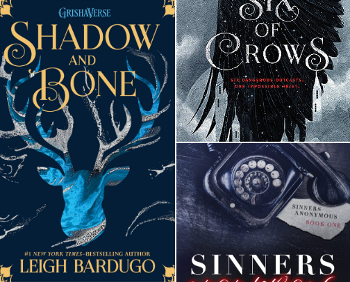 Books I recommend when in a slump! cover photo collage