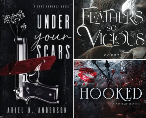Dark Romance Book Recs cover photo collage