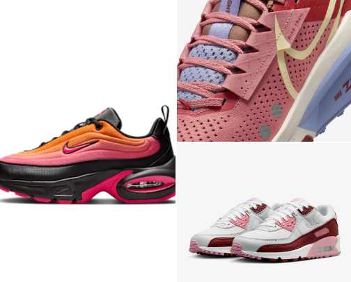 New Nike footwear collection, let's move it! cover photo collage