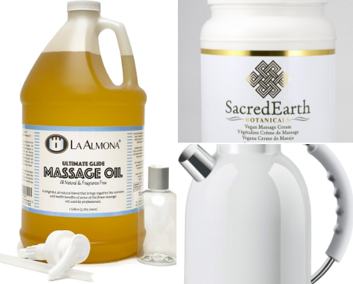 Massage Therapy Essentials cover photo collage