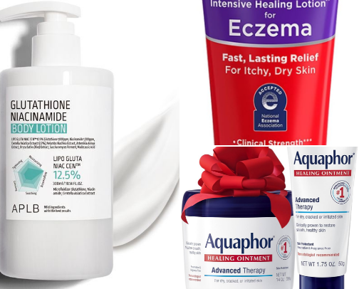 Moisturizers For Glowing Skin cover photo collage