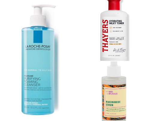 Skin care routine! cover photo collage