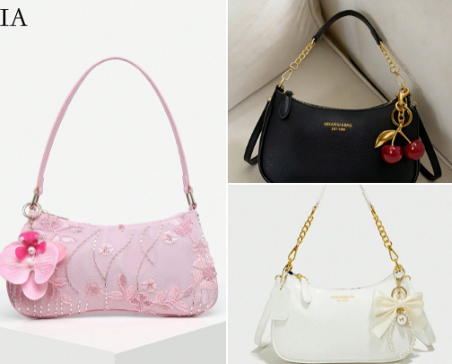 Baguette bag cover photo collage