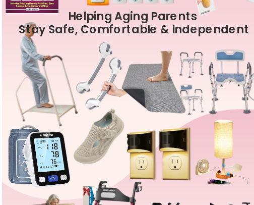 ❤️ Helping Aging Parents Stay Safe, Comfortable & Independent cover photo collage