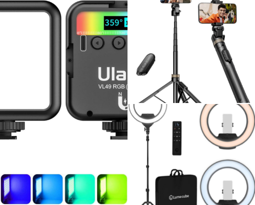 The "Everyday Content Creator & Mobile Marketer" Gift Guide cover photo collage