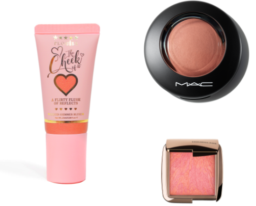 Blush cover photo collage