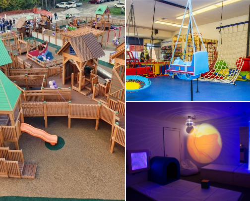 Sensory friendly play space in MKE/ SE WI cover photo collage