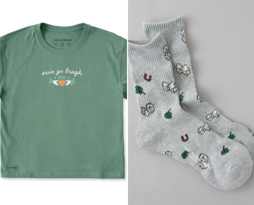 St. Patrick’s Day OOTD cover photo collage