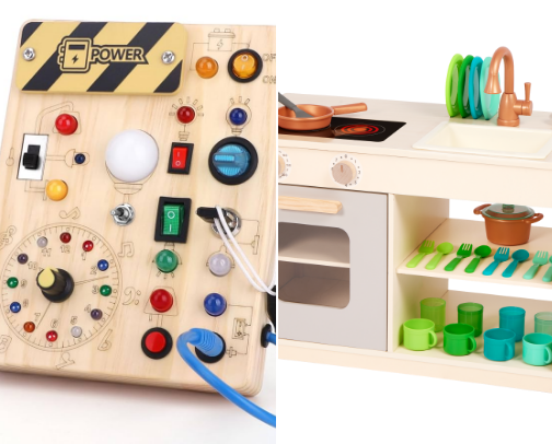 Toddler fun finds cover photo collage