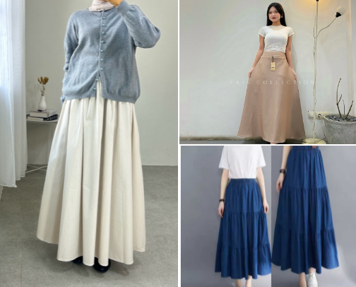 MY SKIRT FAVS cover photo collage