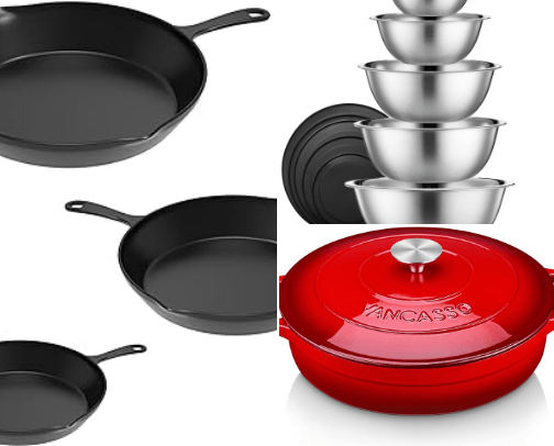 Kitchen Gadgets/cookwear etc cover photo collage