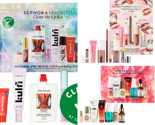 Sephora favorite sets August 2026 cover photo collage