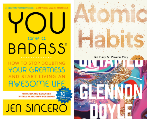 Mindset Books Every Woman Should Read cover photo collage