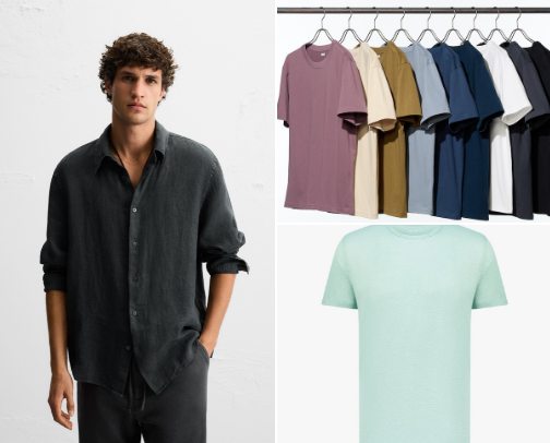 Summer Shirt Essentials 2025 cover photo collage