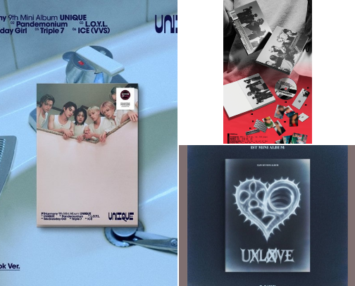 𝙠𝙥𝙤𝙥 𝙖𝙡𝙗𝙪𝙢𝙨 ִֶָ🪽་༘ cover photo collage