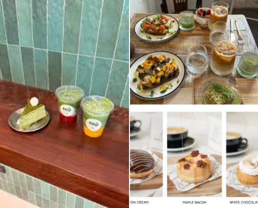 Madrid Matcha, desayunos, brunch cover photo collage