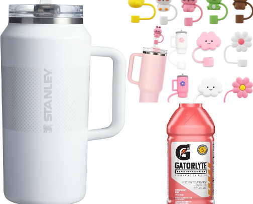 My Go-To Water Bottles & Hydration Must-Haves cover photo collage
