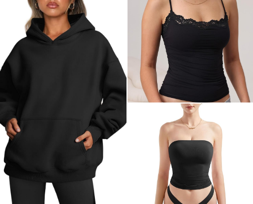 clothing must haves cover photo collage