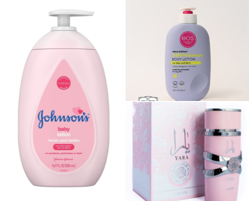 products to smell good🤍 cover photo collage