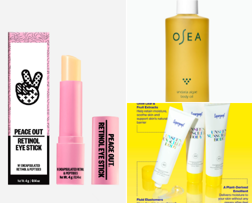 My favorite beauty recs cover photo collage