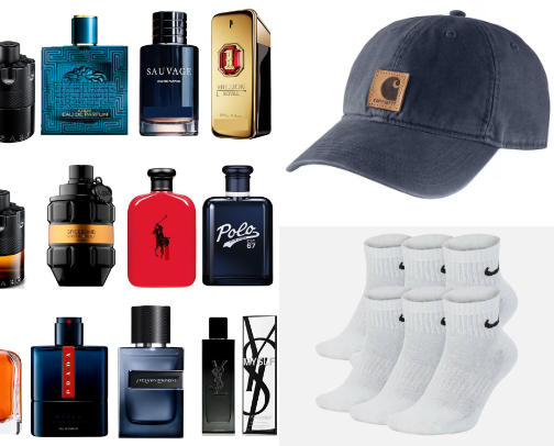 Men’s Christmas gift ideas cover photo collage