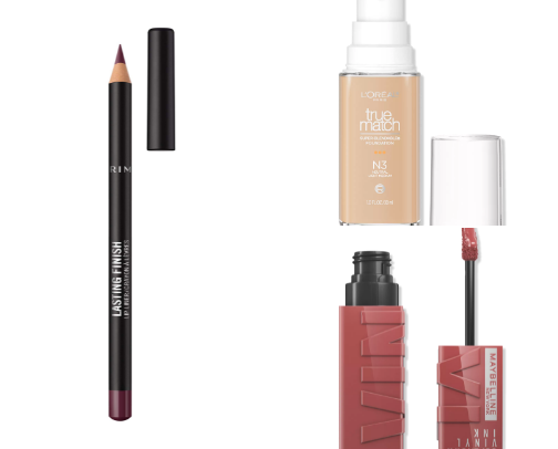 drugstore makeup that’s as good as high end 💌 cover photo collage