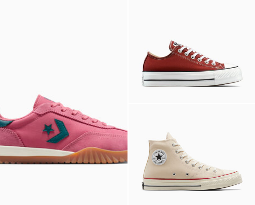 Converse I want 👟👣 cover photo collage