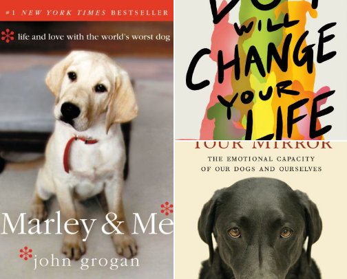 Books for Dog Lovers cover photo collage