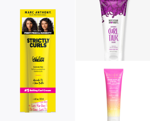 Girl with the curl cover photo collage